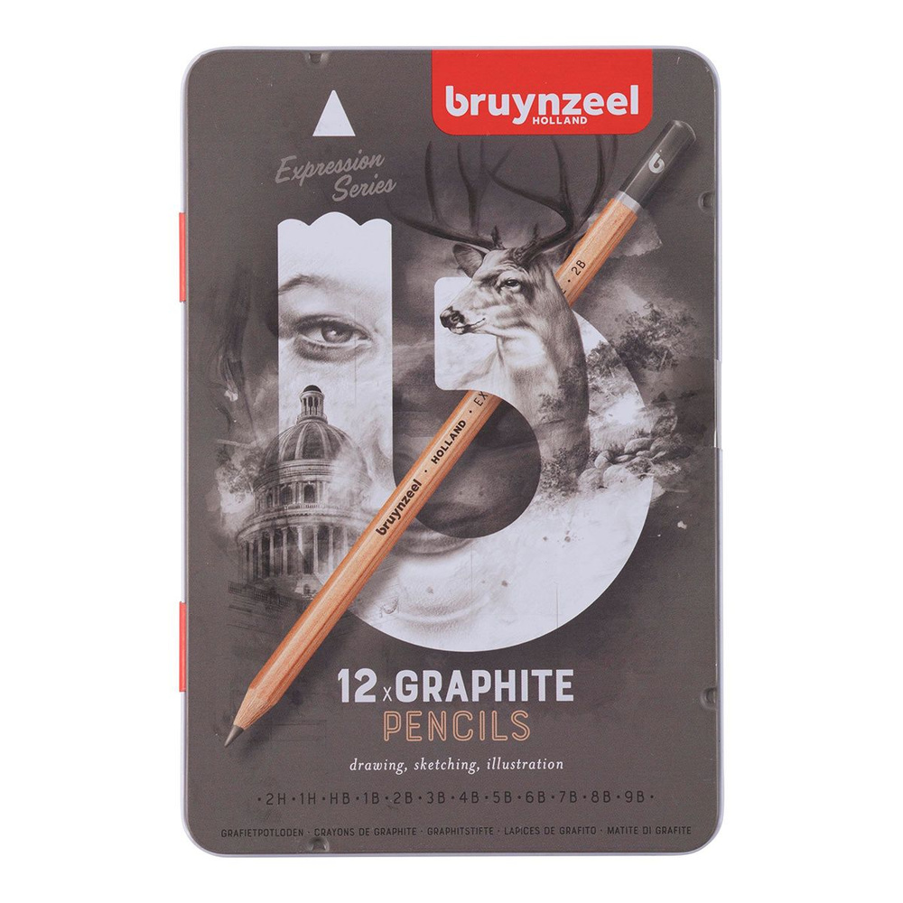 Bruynzeel Набор карандашей, вид карандаша: Простой, 12 шт. #1