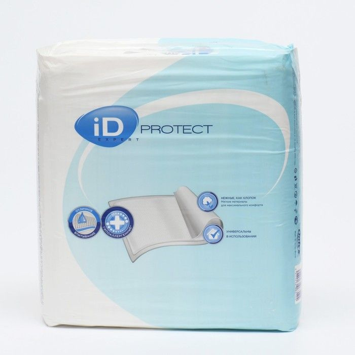 Пеленки iD Protect Expert, 60 х 90 см, 30 шт #1