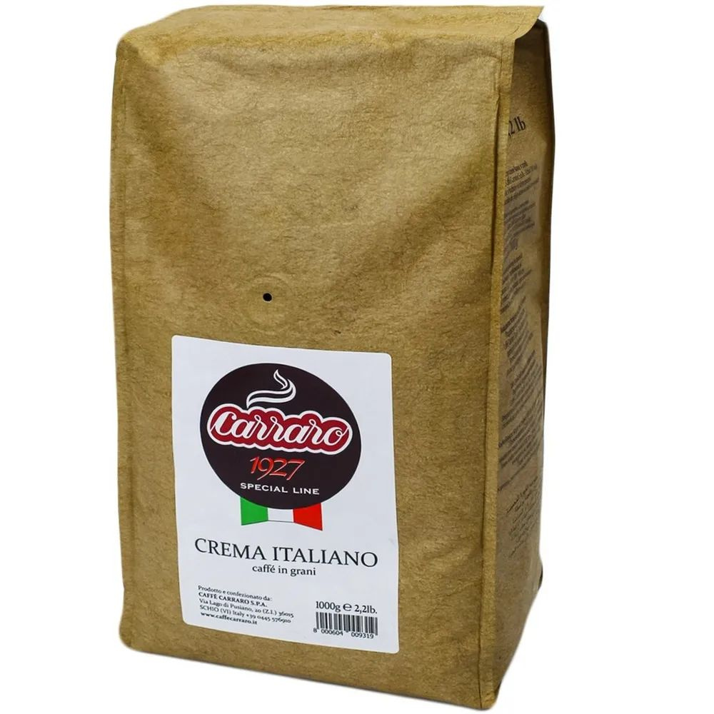 Кофе в зернах Caffe Carraro Crema Italiano, 1 кг #1