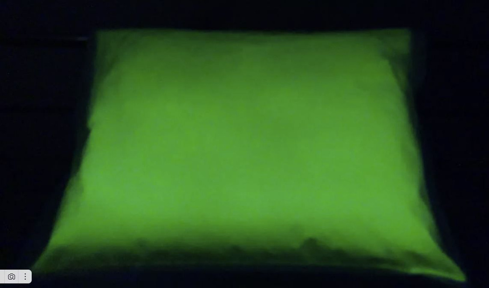 Неоновый флуоресцентный пигмент зеленый UVG - 75 гр. #1