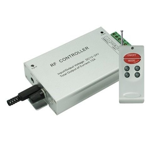 Аудиоконтроллер для RGB светодиодной ленты с радиопультом управления на 12 Ампер 12V/144W и 24V/288W, #1