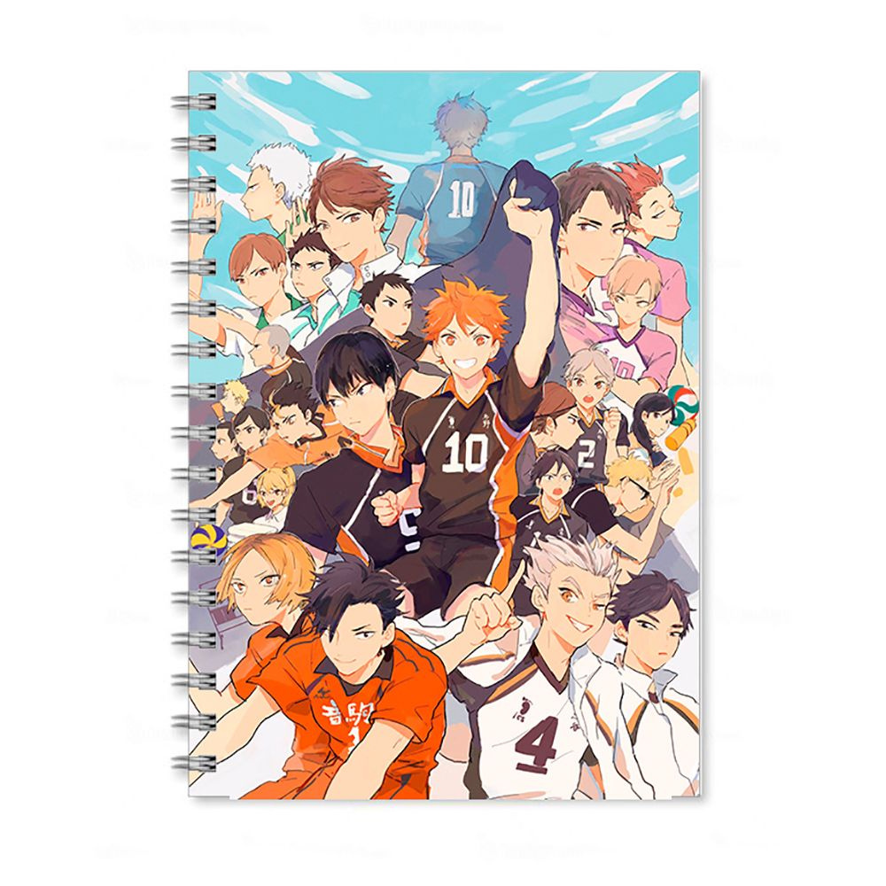 Скетчбук по аниме Волейбол!! (Haikyuu!!) А5 40 листов #1