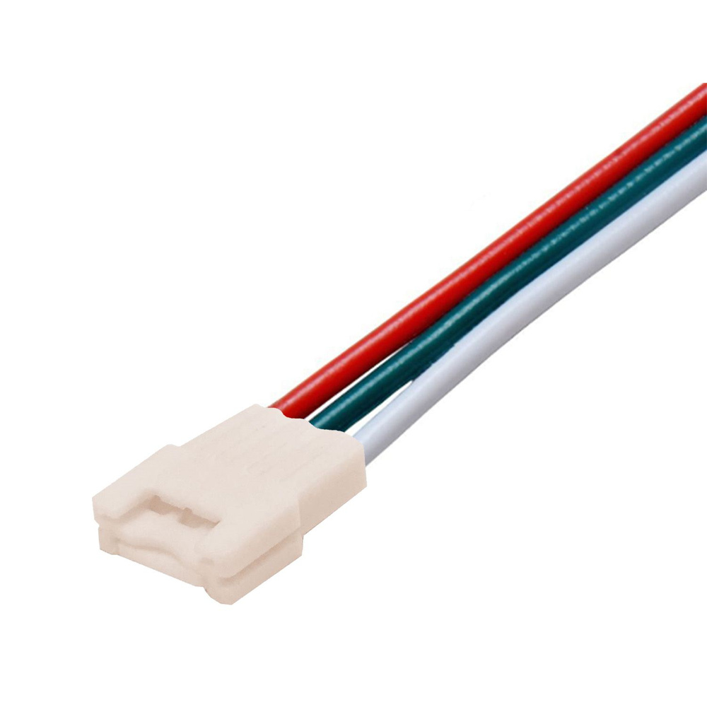 09-100 Комплект коннекторов (2 клипсы с проводами) для адресной светодиод.ленты 12/24В, RGB, IP20, подложка #1