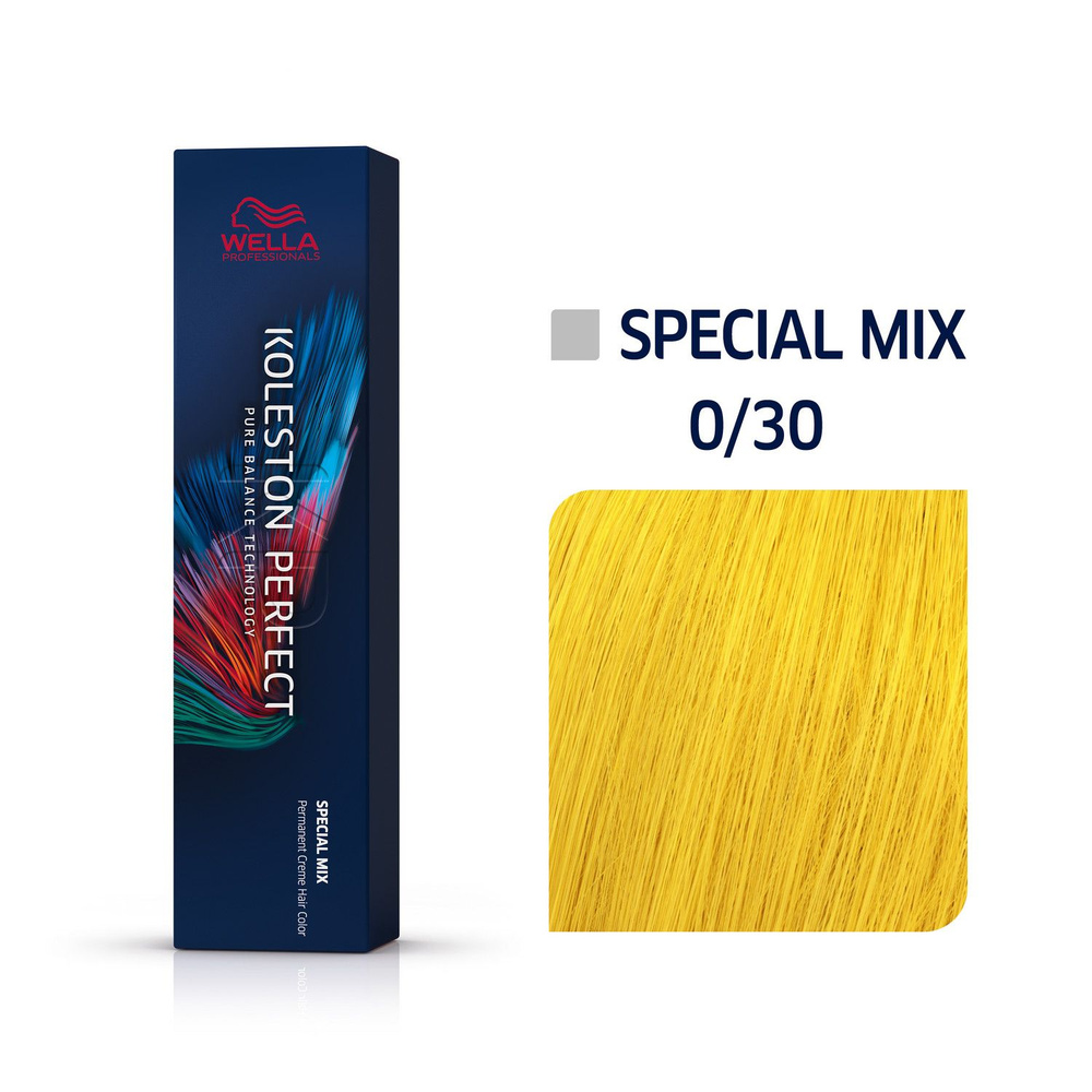 Wella Professionals Koleston Perfect Профессиональная стойкая крем-краска для волос 0/30 Золотистый натуральный, #1
