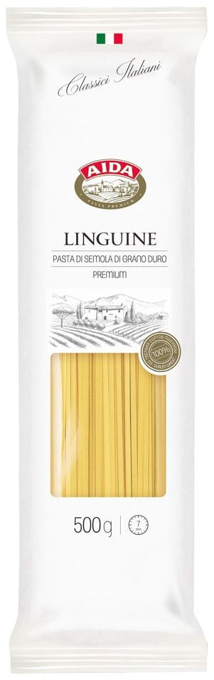 Макароны Aida Linguine 500г х3шт #1