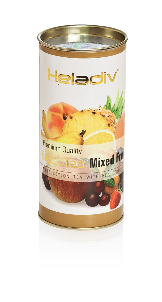 Чай черный листовой Heladiv Mixed Fruit Туба 100гр #1