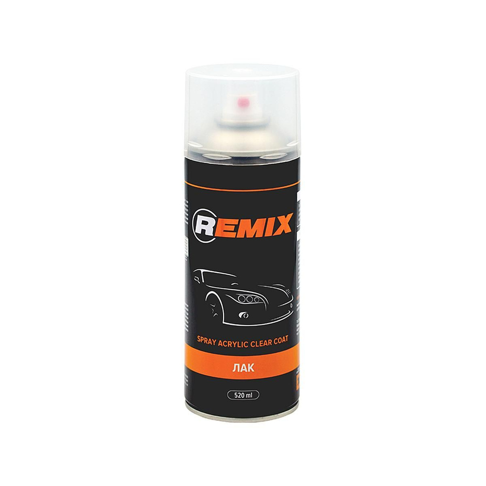 REMIX RM-SPR06 Spray Acrylic Clearcoat Акриловый автомобильный лак (прозрачный глянцевый автолак ремикс), #1