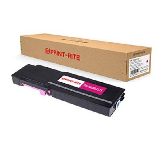 Картридж лазерный PRINT-RITE 106R03535 / TFX974MPRJ пурпурный 8000 стр., для Xerox (1811672)  #1