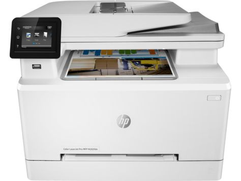 HP МФУ Лазерное Color LaserJet Pro MFP M283fdn, белый #1