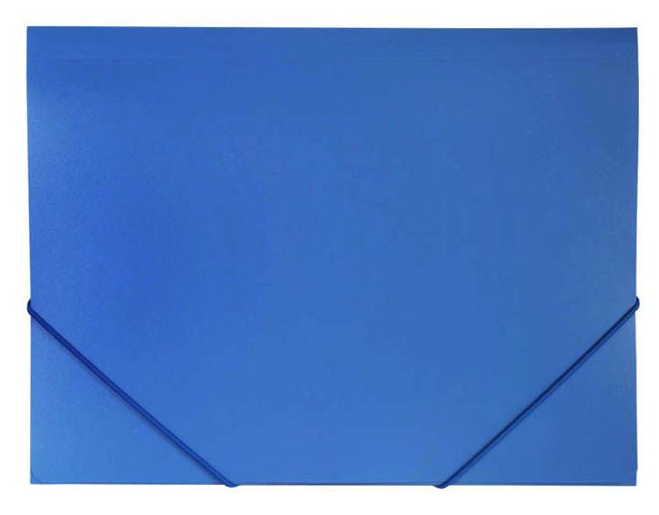 Папка Пластиковая Hatber А4ф на резинке STANDARD 500мкм- Синяя #1