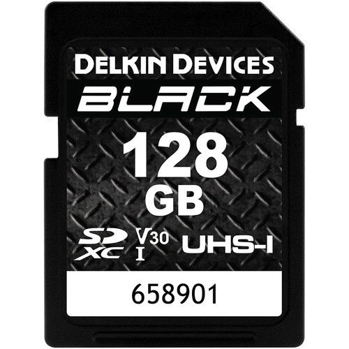 Delkin Devices Карта памяти 128 ГБ  (DDSDBLK128GB) #1