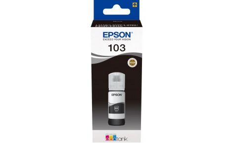 Чернила Epson 103 Черный EcoTank (C13T00S14A) #1