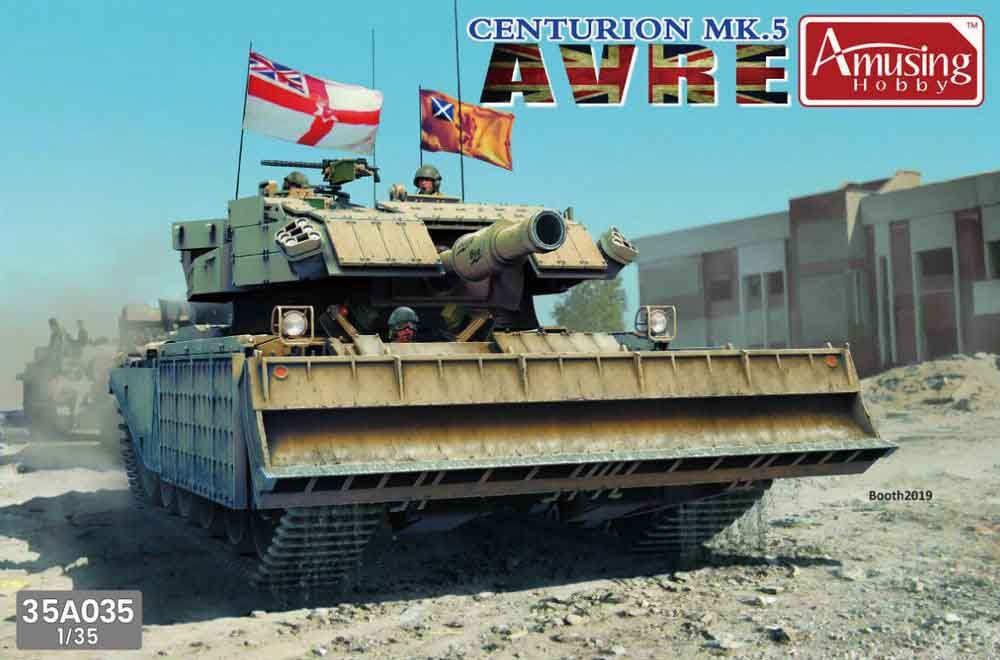 Сборная модель танка Amusing Hobby Танк Centurion AVRE MK 5, масштаб 1/35  #1