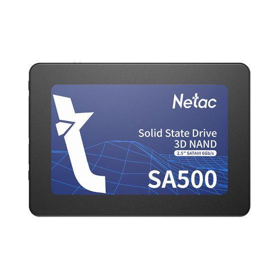Netac 512 ГБ Внутренний SSD-диск SA500 2.5" SATA3 6.0 Гбит/с (NT01SA500-512-S3X)  #1
