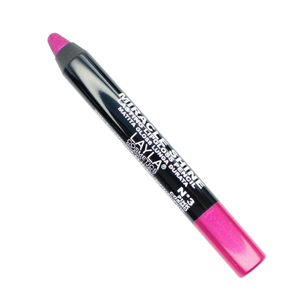 Layla Cosmetics Блеск для губ в карандаше Miracle Shine Lasting Lipgloss Pencil #1