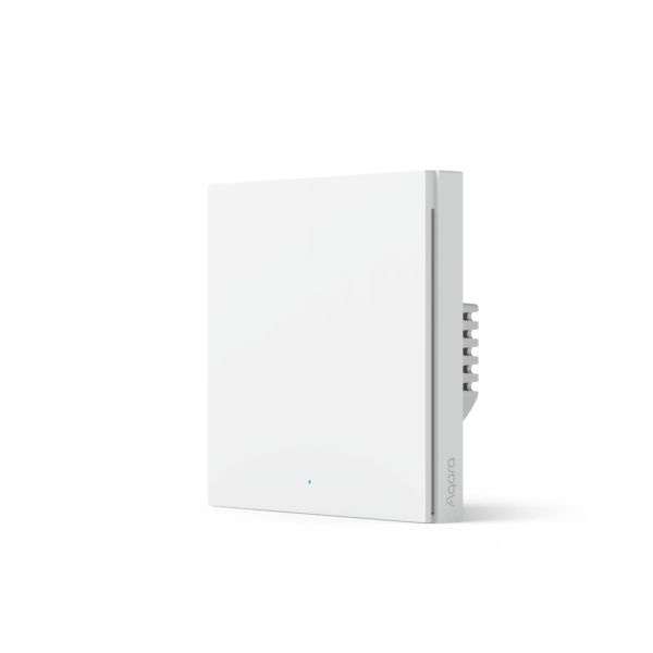 Умный выключатель Aqara Smart wall switch H1 ( (with neutral, single rocker) WS-EUK03  #1