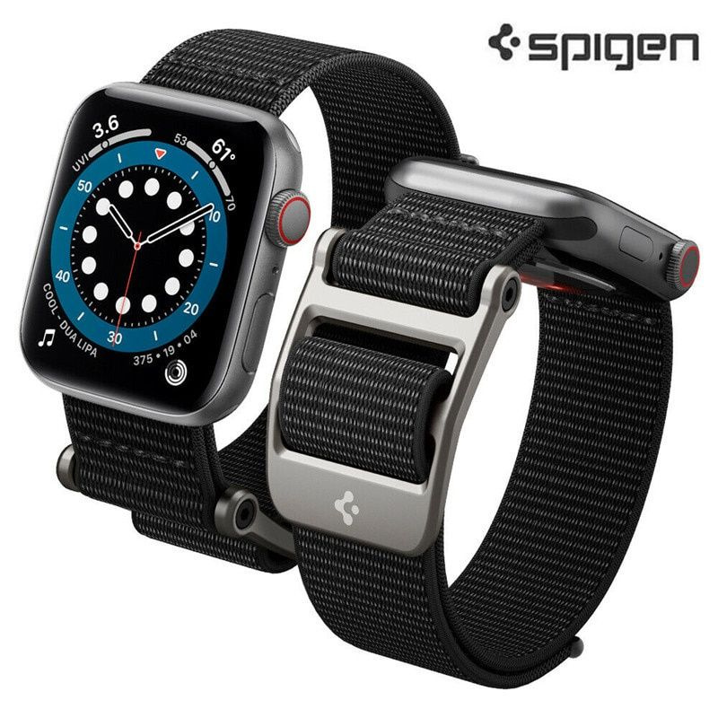 Spigen DuraPro Flex предназначен для часовых поясов Apple Watch с регулируемыми одновитковыми ремешками #1