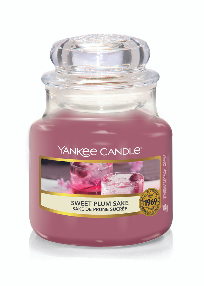 Yankee Candle Свеча ароматическая "Саке из сладкой сливы", 8.5 см х 6 см, 1 шт  #1