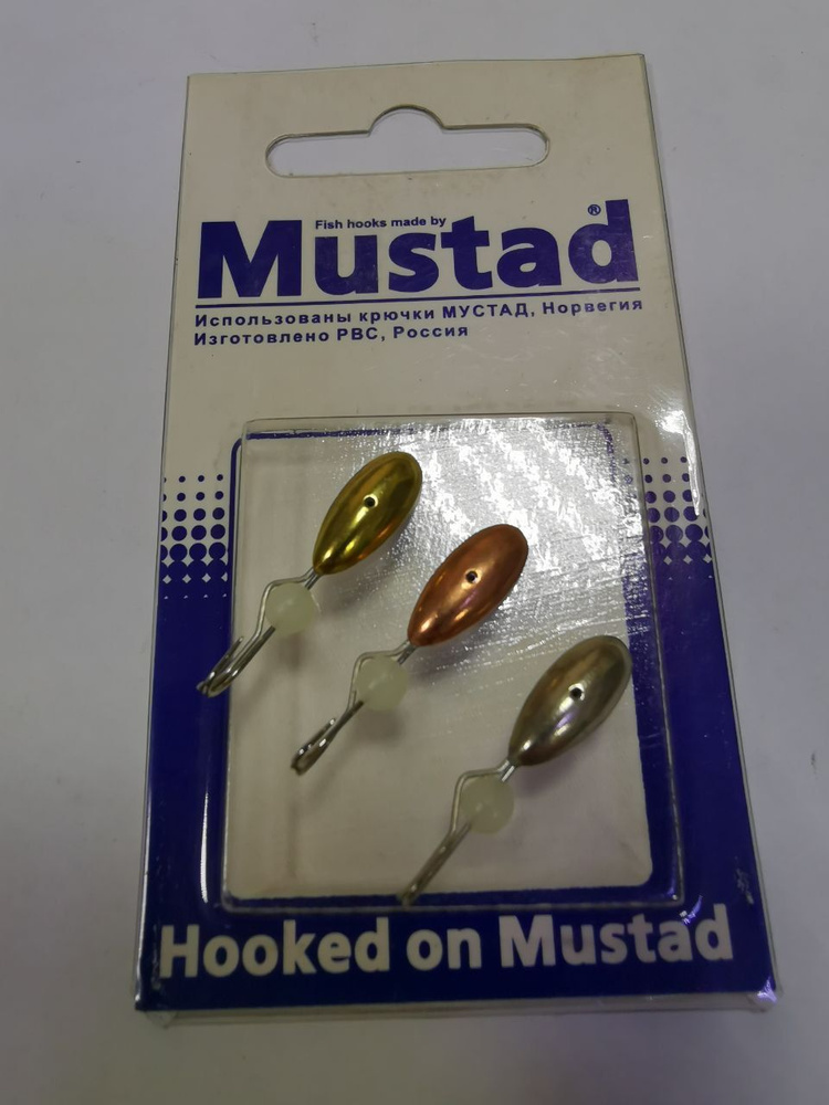 Mustad Мормышка, 1.5 г #1