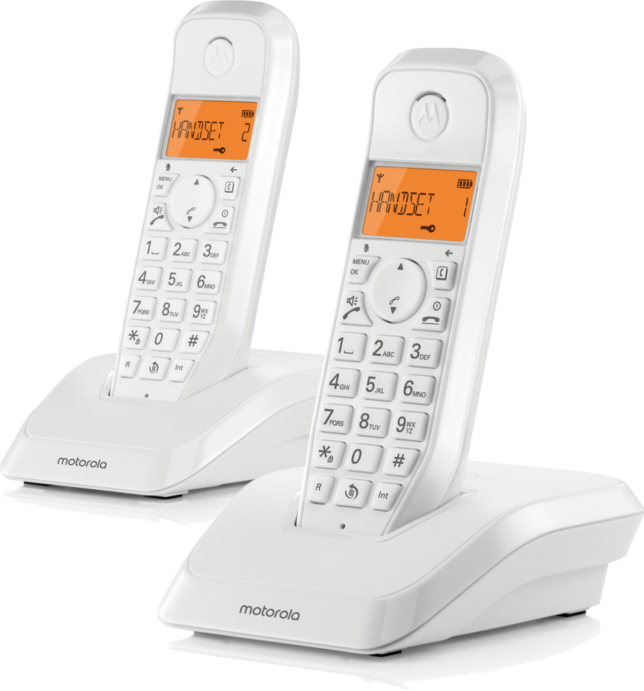 Радиотелефон DECT MOTOROLA S1202 (цвет белый)