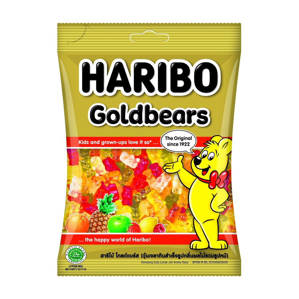 Мармелад жевательный HARIBO Goldbears 80г #1