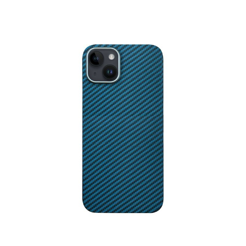 Чехол Kevlar для iPhone 14, синий #1