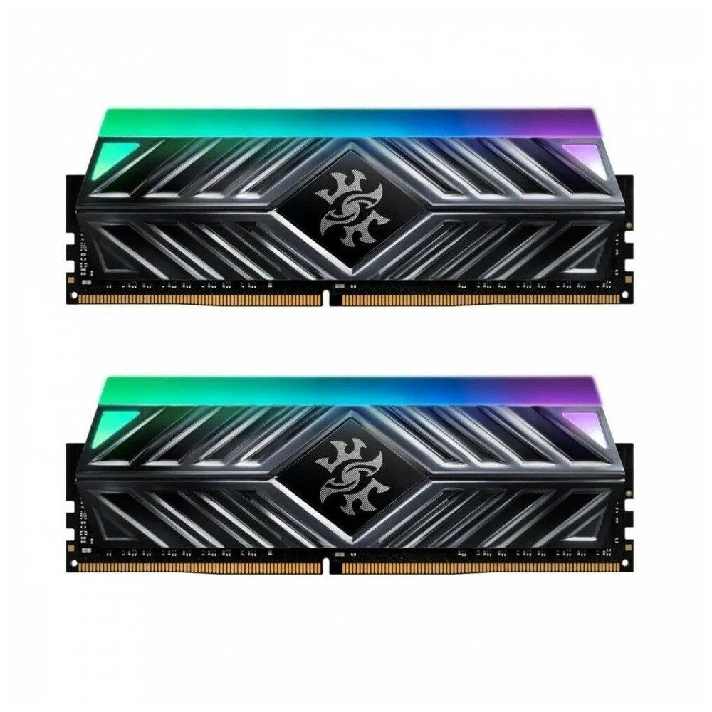 ADATA Оперативная память XPG SPECTRIX D41 RGB DDR4 3200 Мгц 2x8 ГБ (AX4U32008G16A-DT41)  #1