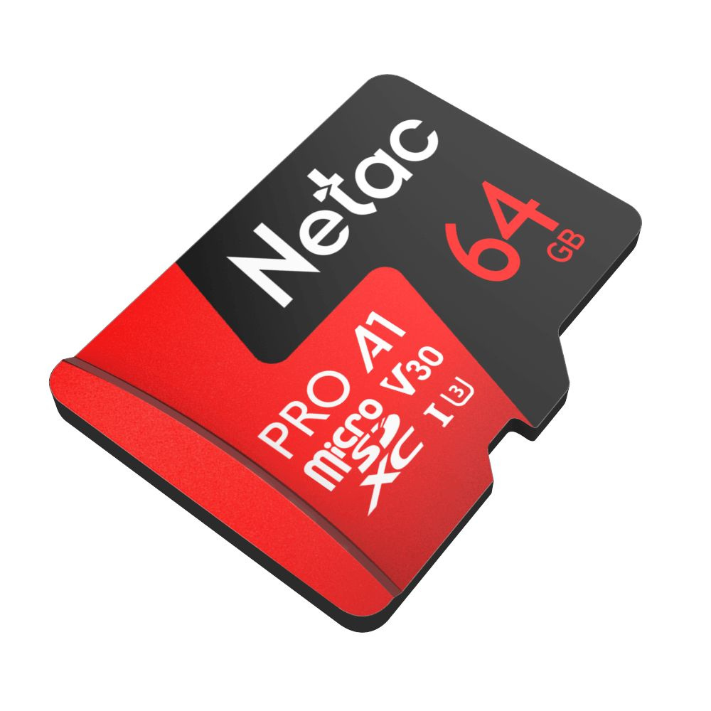 Карта памяти Netac MicroSD P500 Extreme Pro 64GB #1