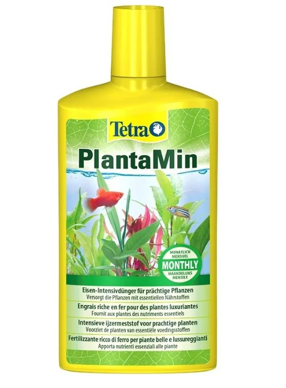 Tetra PlantaMin 500мл/на 2000л воды, жидкое удобрение высокого качества, содержащее железо, калий, марганец, #1