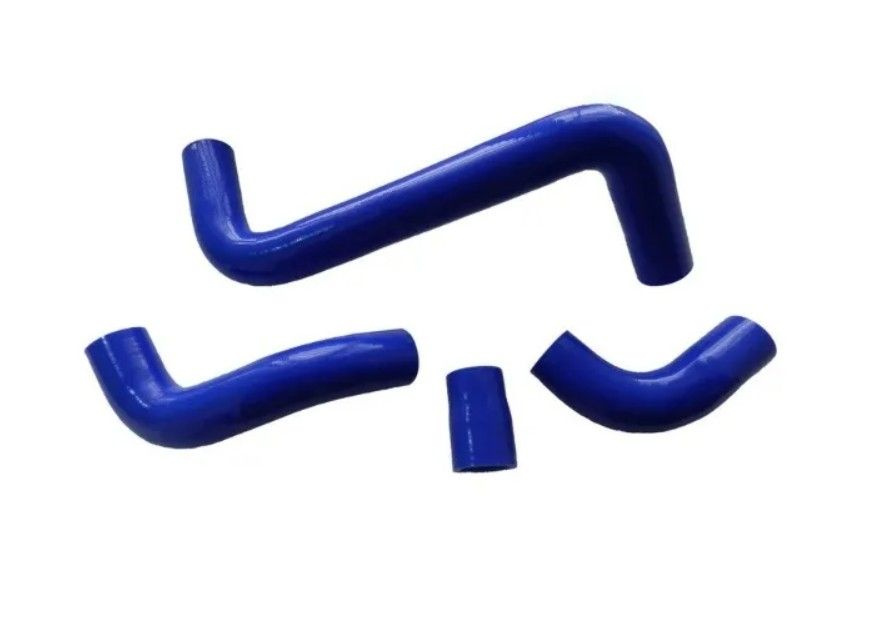 ВАЗ 2101-2107 силиконовые патрубки на радиатор (медный) (к-т 4 шт ...