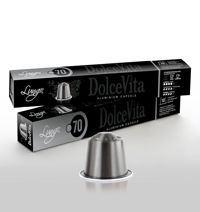 Капсулы для кофемашин Nespresso DolceVita "LUNGO" (10 капсул) ал/к #1