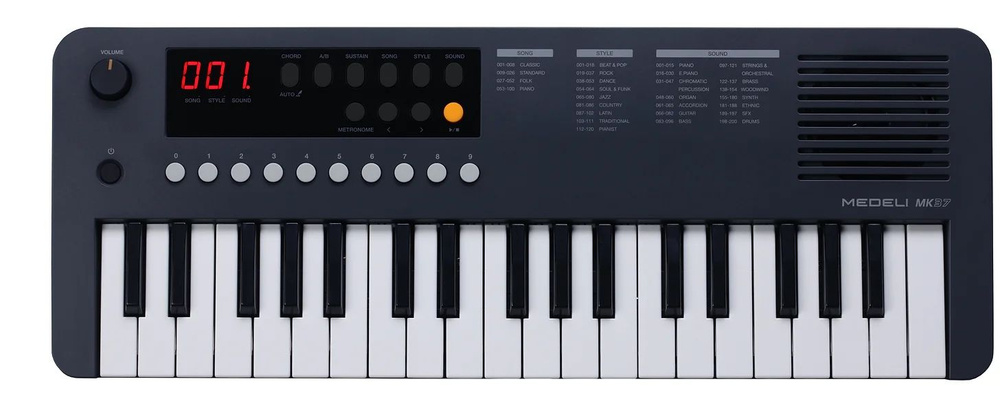 Medeli KEYBOARD 37-клавишный (мини-клавиатура MK37) синтезатор #1