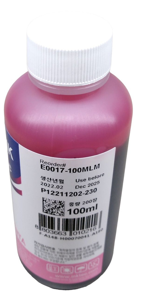 Чернила InkTec E0017 для L800 T6736/T6746 100мл light magenta #1