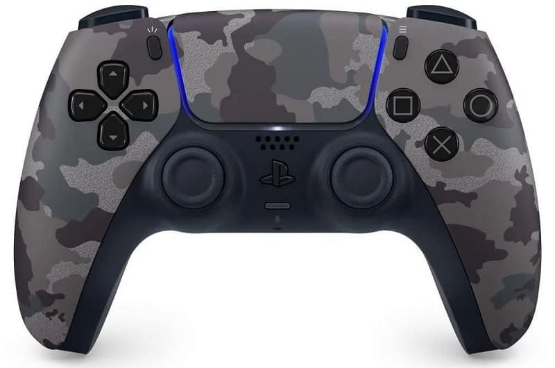 Геймпад беспроводной DualSense "Grey Camouflage" Wireless Controller (CFI-ZCT1) (PS5)  #1