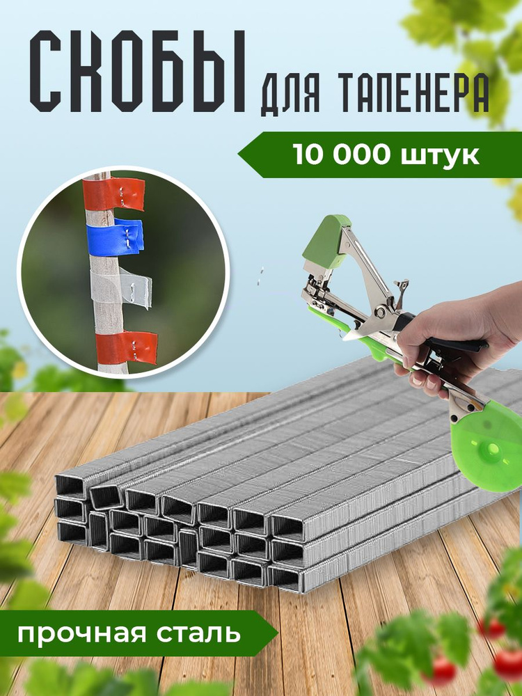 Скобы для тапенера 10000 штук #1