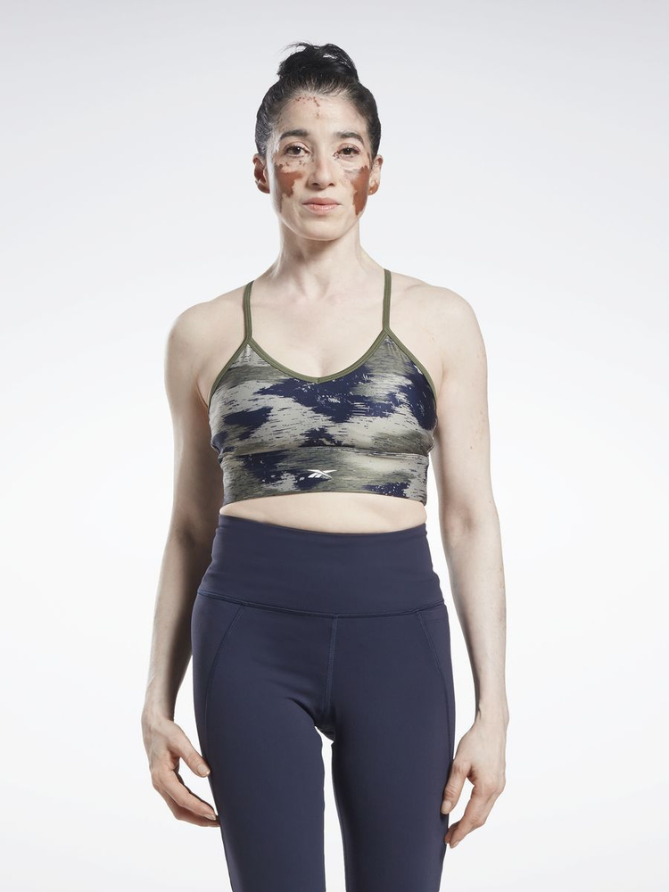 Топ-бра Reebok Wor Seasonal Aop Bra #1