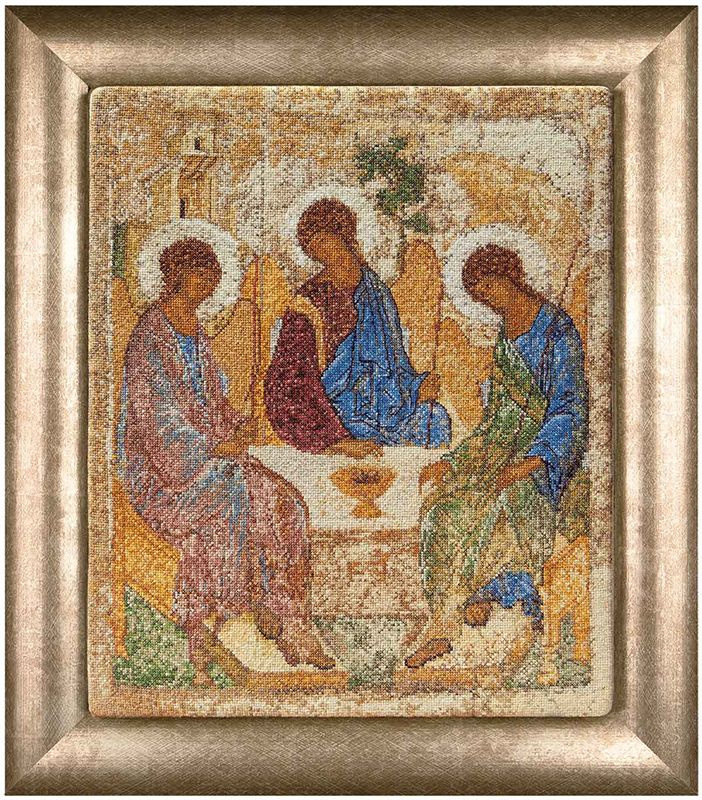 Набор для вышивания THEA GOUVERNEUR "Святая Троица", канва Aida 18 ct, арт.570A  #1