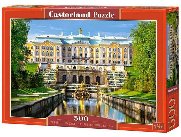 CastorLand Пазл Петергофский дворец, 500 деталей #1