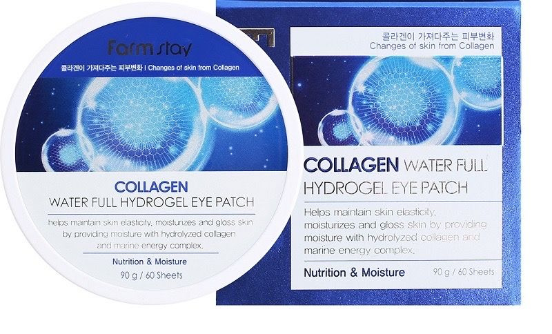 Патчи для глаз FarmStay Collagen Water full hydrogel eye patch, Корея, 60 шт #1