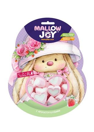 Маршмеллоу Mallow Joy зайка ми в фигурном пакете, 50г - 8 шт. #1