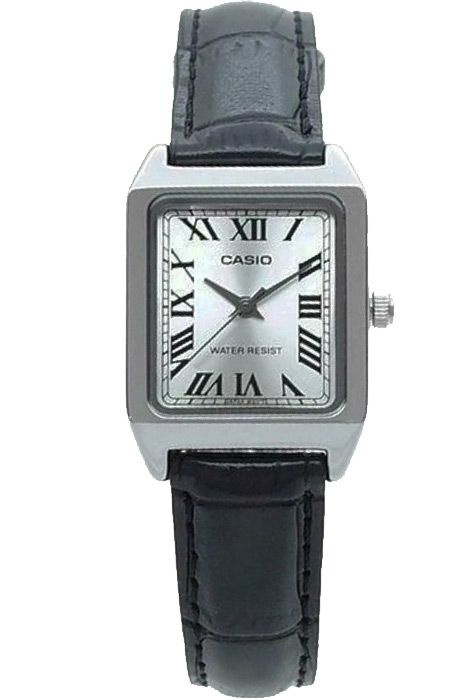 Кварцевые женские наручные часы Casio Collection LTP-V007L-7B1 на кожаном ремешке  #1