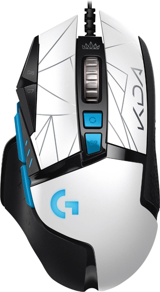 Logitech G Игровая мышь G502 Hero K/DA, белый #1