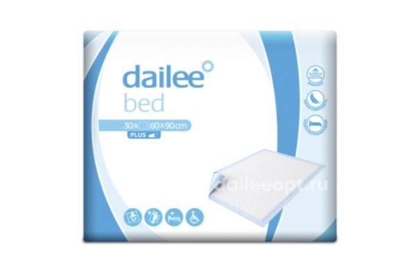 Пеленки Dailee Bed Plus, 60x90 см, 30 шт. #1