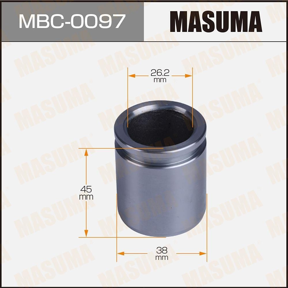 Поршень тормозного суппорта d-38 MASUMA, MBC-0097 #1