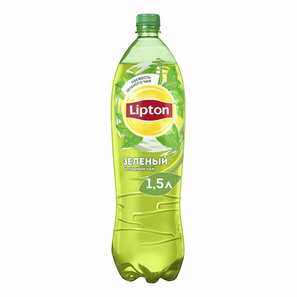 Холодный чай Lipton зеленый 1,5 л #1