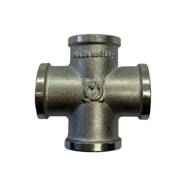 Крестовина никелированная с внутренней резьбой General Fittings 1/2" 270036N040000A  #1