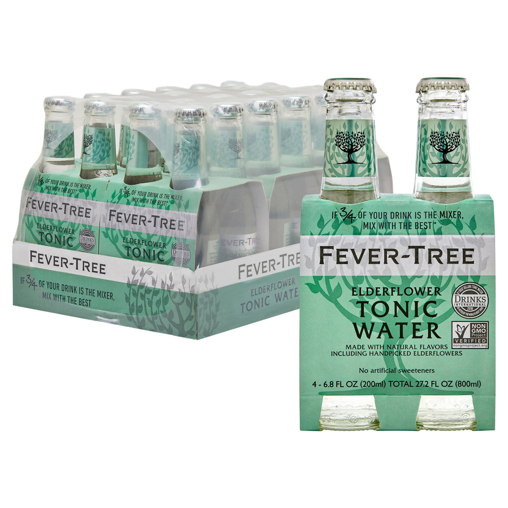 Напиток тоник Fever-Tree Elderflower Tonic Water, 200 мл х 12 шт #1