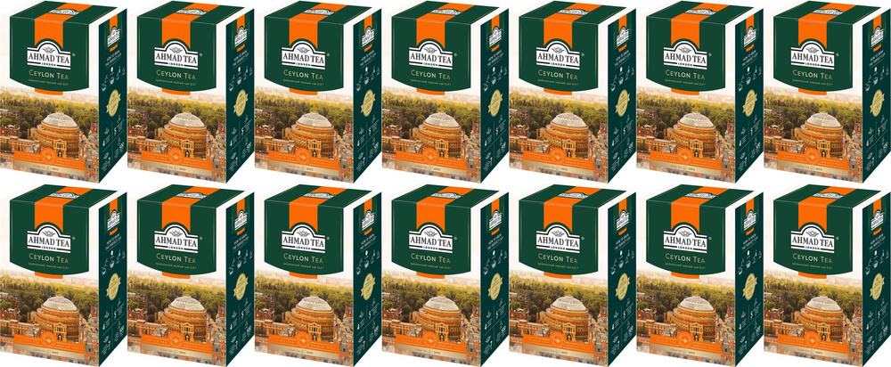 Чай черный Ahmad Tea Ceylon Tea листовой, комплект: 14 упаковок по 200 г  #1