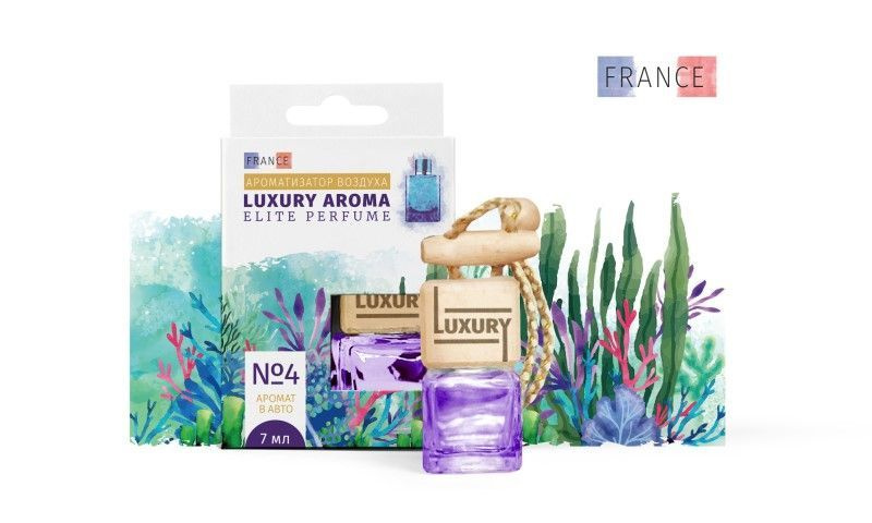 Автопарфюм Luxury Aroma Elite Perfume № 4 (по мотивам Armani - Acqua di Gio) аромат неповторимой свежести #1