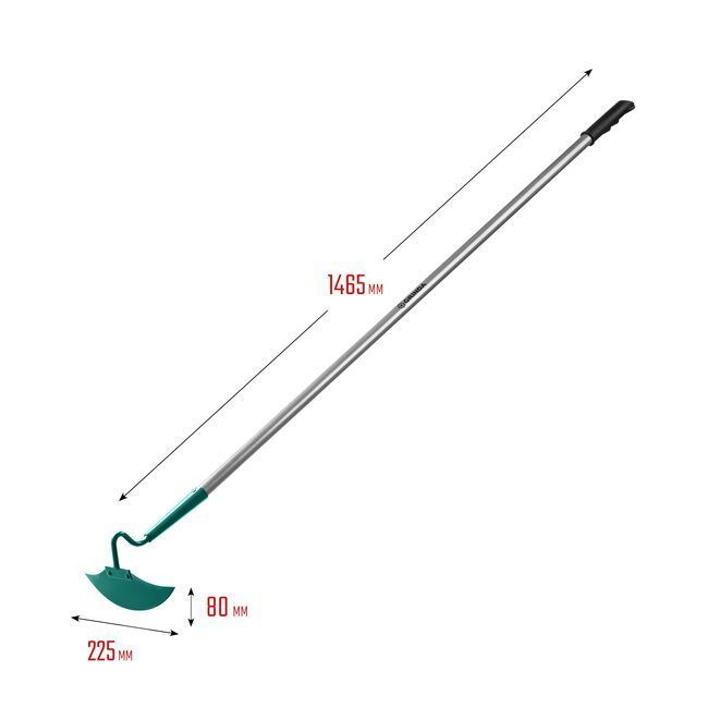 Тяпка, мотыга с D-образным профилем 225 мм ширина GRINDA #1